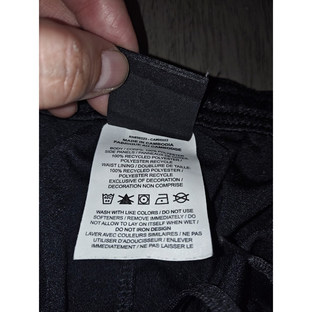Nike Men's Breathe Academy Black Lux Gym Shorts in black & White Size XL - Picture 10 of 10